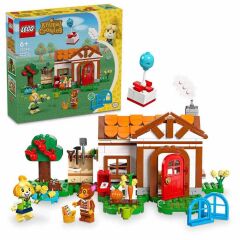 Lego Animal Crossing Isabelle Ev Ziyaretinde