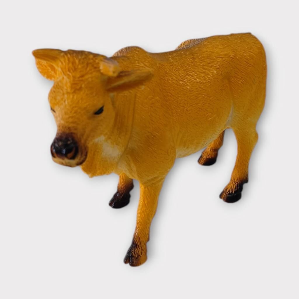 Çiftlik Hayvanları - Turuncu Boğa