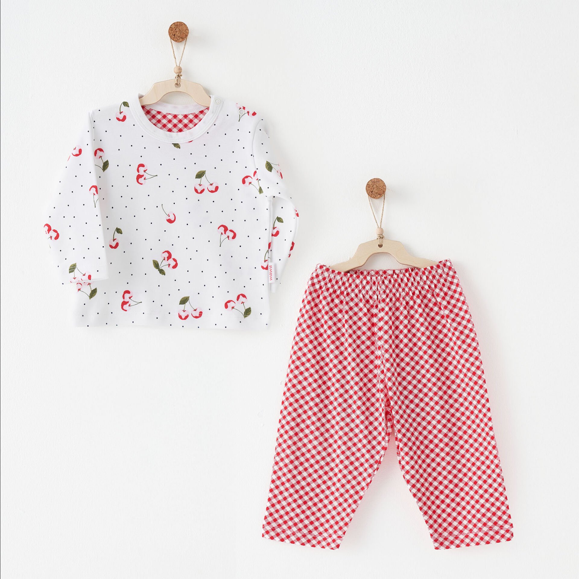 Andywawa AC26691 Cherry Chatty 2li Takım Red