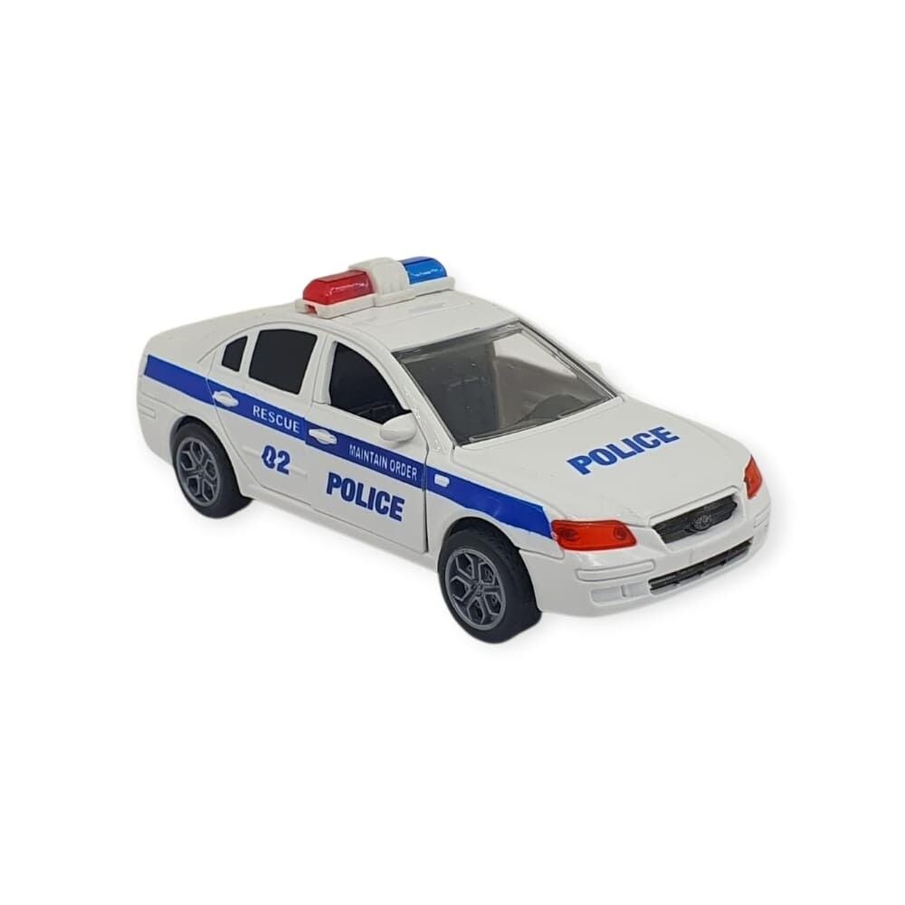 Sesli Işıklı Çek Bırak Polis Arabası - YY2020-17P