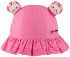 Kitti Tavşan Kulaklı Kız Maksi 1-4 Yaş Y26120-02 Pembe
