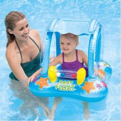 Intex Gölgelikli Şişme Bebek Botu