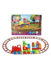 2403 - PLAYBOX 41 PARÇA LEGO TREN SETİ