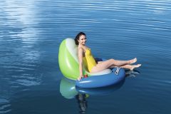 Bestway 43136 Coolerz Sit-N-SUN Lounge 150 x 140 Yüzme Sandalyesi