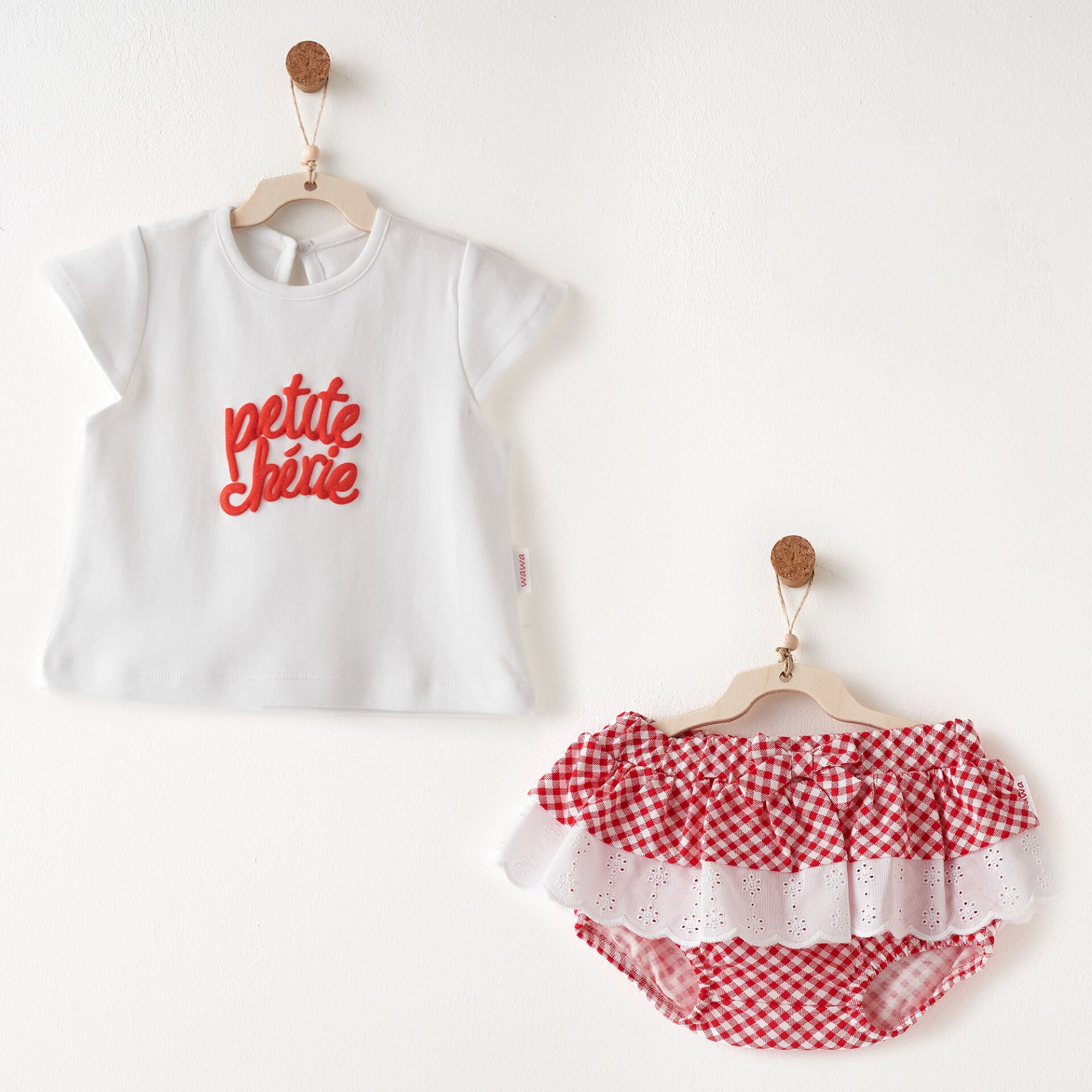 Andywawa AC26682 Cherry Chatty 2li Takım Red