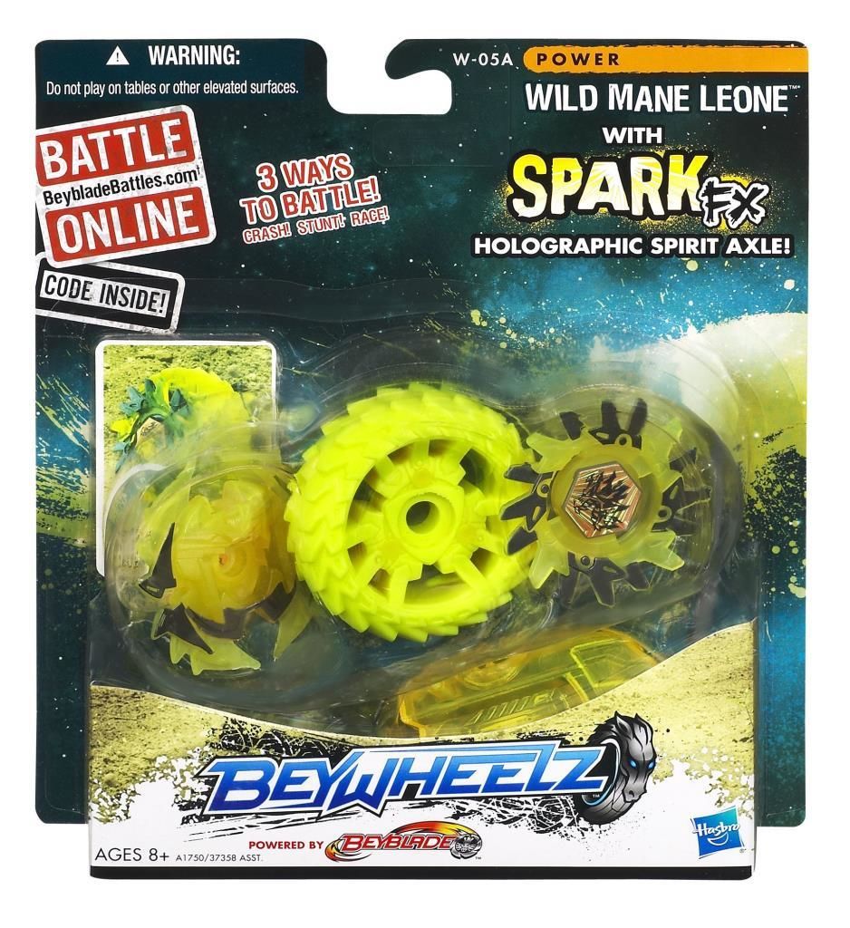 Hasbro Beyblade Beywheelz Battler W-05 A Wild Mane Leone - 37358-A1750