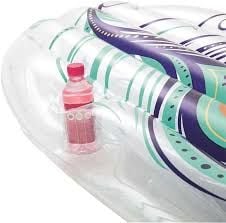 Bestway Deniz Yatağı Tavus Kuşu Desenli Bardaklı Yatak 189X79 Cm Bestway 43188