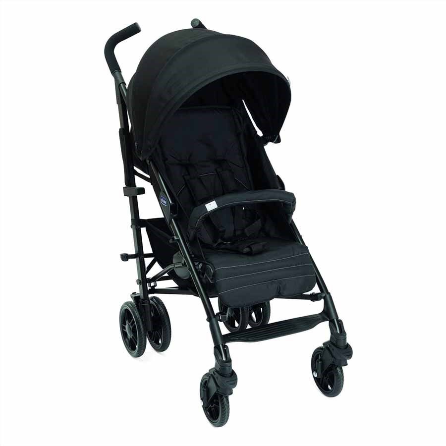 Chicco Lite Way 4 Complete Bebek Arabası-Jet Black