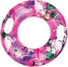 Bermuda  Flamingo Desenli 75 cm Deniz Simidi - 1809014