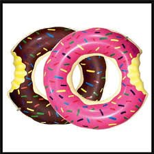 Bermuda 85 Cm Renkli Donut Simit - 6942