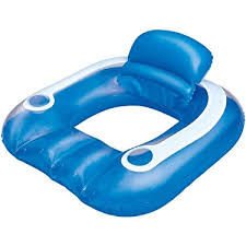 Bestway 43097 Yüzme Koltuğu Flip Yastık, 102 x 94 cm, Çeşitli, Renkli