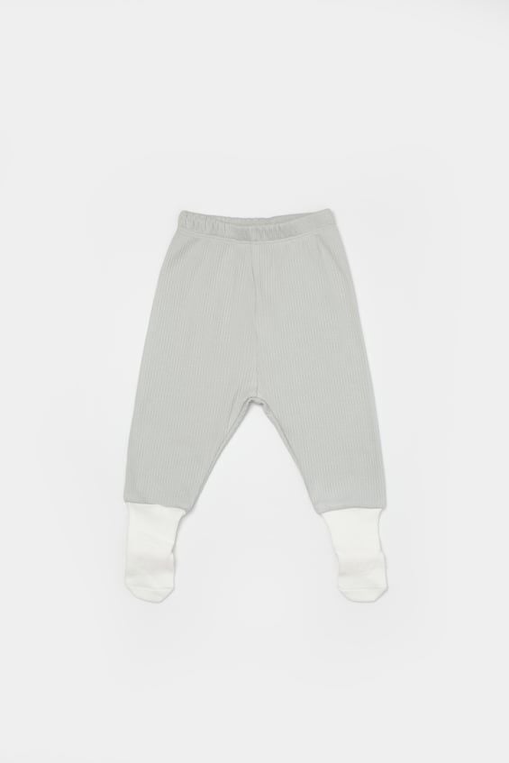 Bibaby Biorganic Bunny 3'Lü Bebek Takım 73326 Gri