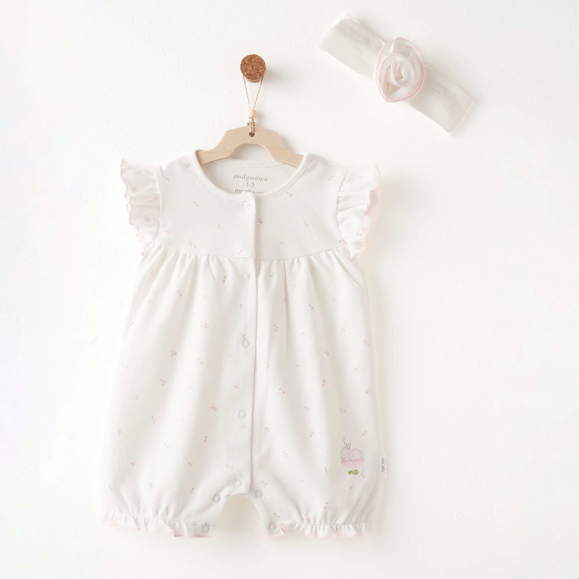 Andywawa AC26504 Summer Time Tulum Takım Ekru