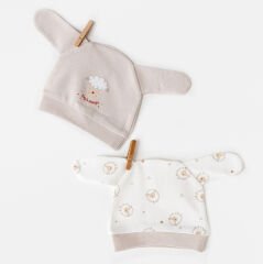 Andywawa AC26157 Tinny Sheeps Şapka Beige