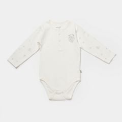 Bibaby Biorganic Koala Jungle Uzun Kol Bebek Body 56973 Gri