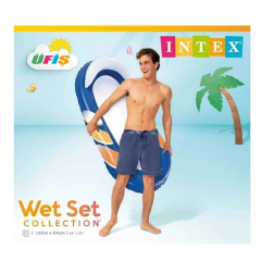 Intex Fileli Şişme Deniz Yatağı 160x84cm - 58848