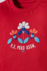 U.S. Polo Şortlu Takım USB2999 Nar Çiçeği