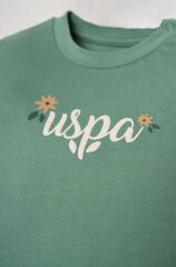 U.S. Polo Şortlu Takım USB2982 Yeşil