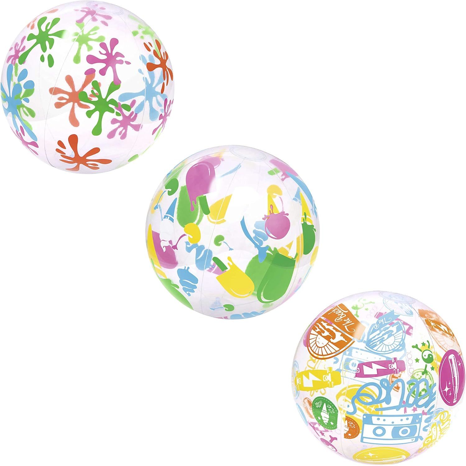 Bestway Splash & Play Beach Ball 61 cm, Sutopu -Deniztopu- 31001