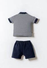 U.S. Polo Şortlu Takım USB2907 Lacivert