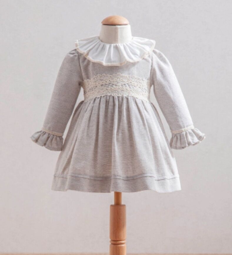 Tongs Baby Elbise 3878 Gri