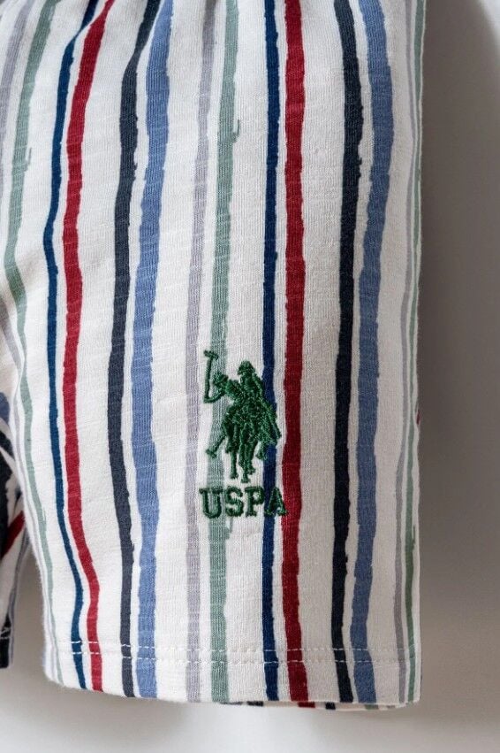 U.S. Polo Şortlu Takım USB2880 Yeşil