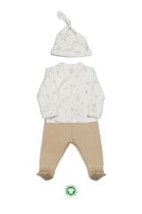 Bistyle Always Dream 3'Lü Zıbın Takım 13110 Ekru Bej