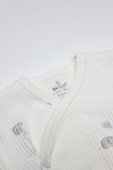 Bistyle Flying Elephant 3'Lü Zıbın Takım 13111 Ekru Gri