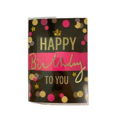 Taros Unick Color Işıklı Müzikli Happy Birthday He