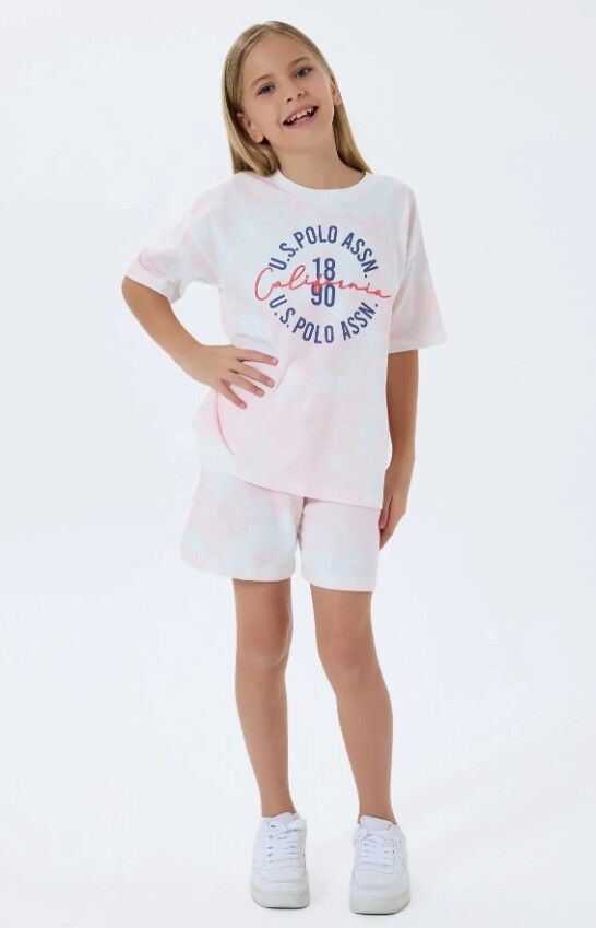 U.S. Polo Şort Takım US2514-4 Coral