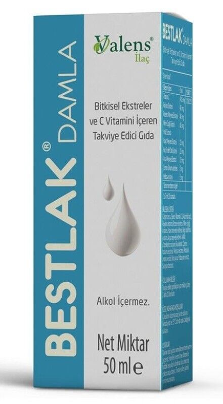 Bestlak Bitkisel Ekstreler İçeren Takviye Edici Gıda 50 ml