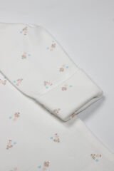 Bistyle Grow İn Love Bebe Tulum 15103 Pembe Ekru