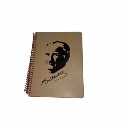 Keskin 16,5*22,5 80Yp.Kareli Funky Defter-Atatürk