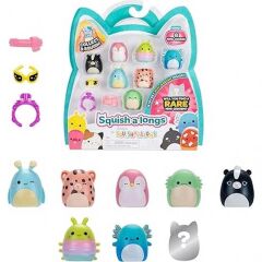 Squish-A-Longs 8 Figür+Yüzük Set Seri-3