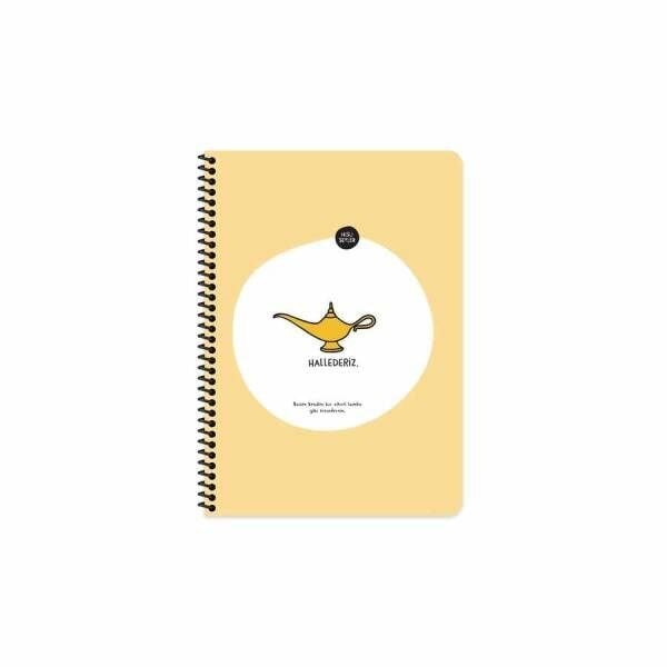 Hisli Şeyler A4 80Yp.Çiz.Spr.Stickerli Defter - Ha