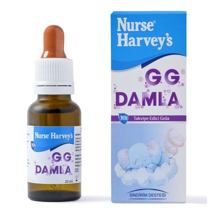 Nurse Harvey’s GG Bitkisel Gaz Giderici Damla 20 ml