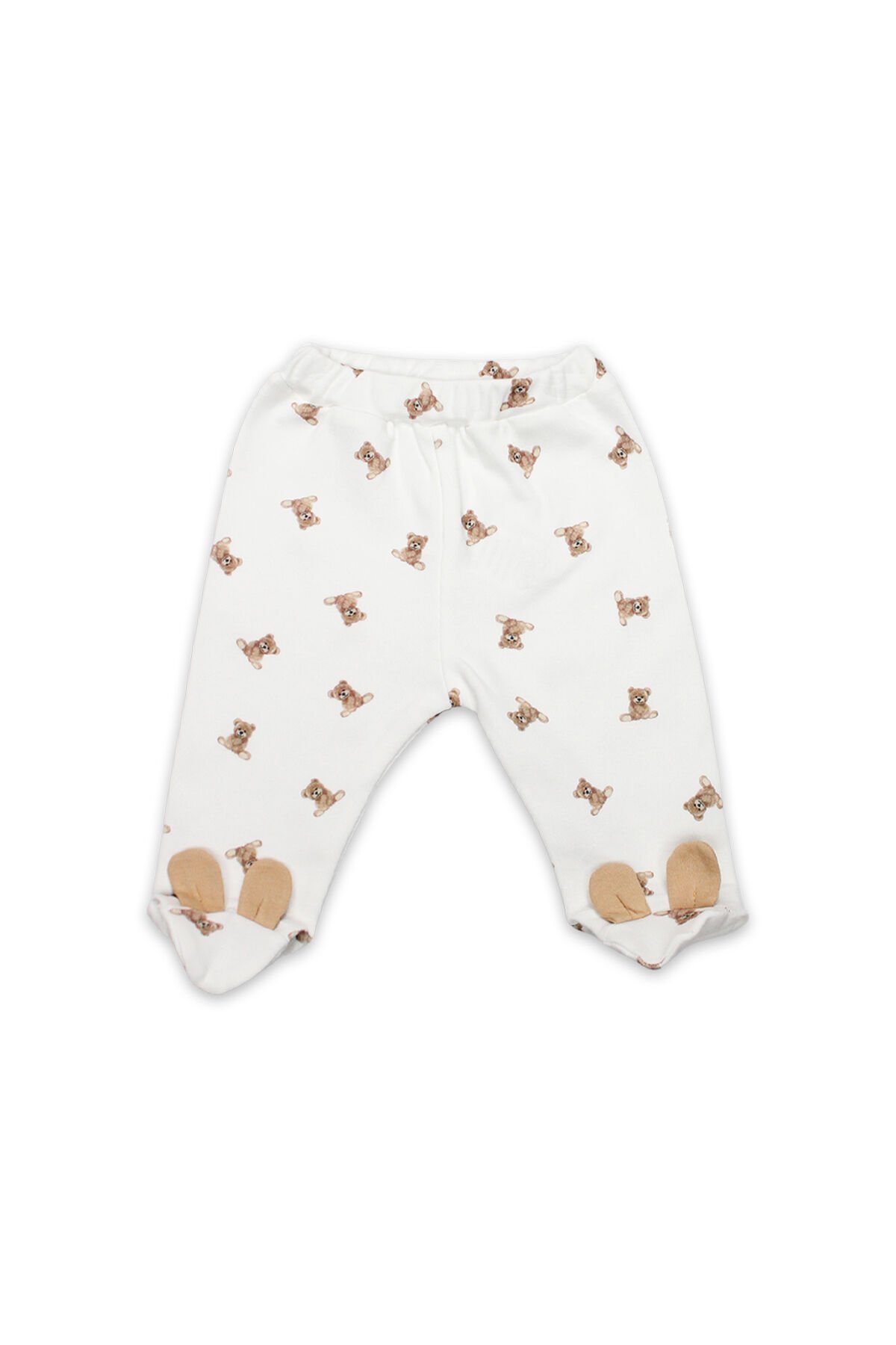 Bistyle I Am So Bear Patikli Tek Alt 16105 Bej Ekru