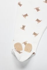 Bistyle I Am So Bear Patikli Tek Alt 16105 Bej Ekru