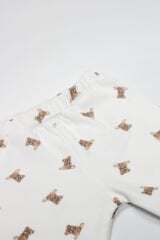 Bistyle I Am So Bear Patikli Tek Alt 16105 Bej Ekru