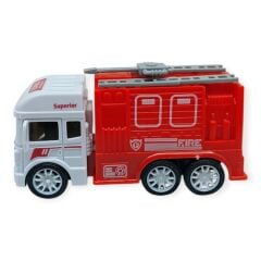 İş Makinaları Serisi - Sürtmeli İtfaiye Aracı 12 cm  - Panzer