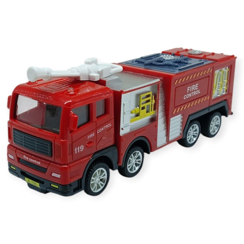 İş Makinaları Serisi - Sürtmeli İtfaiye Aracı 16 cm  - Panzer