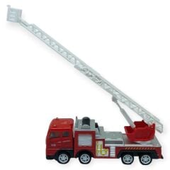 İş Makinaları Serisi - Sürtmeli İtfaiye Aracı 16 cm  - Uzayan Merdiven
