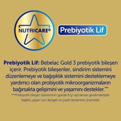 Bebelac Gold Bebek Devam Sütü No3 350gr