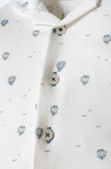 U.S. Polo Gömlek Pijama Takımı USB2852 Beyaz