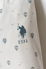 U.S. Polo Gömlek Pijama Takımı USB2852 Beyaz