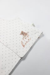 Bistyle I Am So Bear Çift Taraflı Bebe Yelek 18103 Bej Ekru