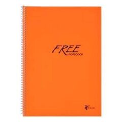 Keskin A4 80 Yp.Düz PP Kapak Free Defter