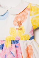 U.S. Polo Elbise USB3036 Renkli