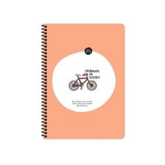 Hisli Şeyler A4 80Yp.Çiz.Spr.Stickerli Defter - Ot