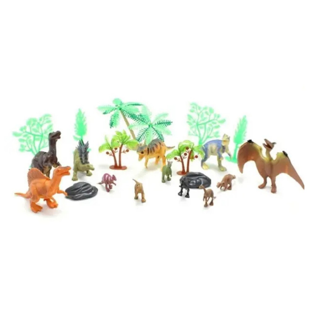 Hayvan Seti - 12 Parça Dinazor Hayvanları Seti  - KL1789